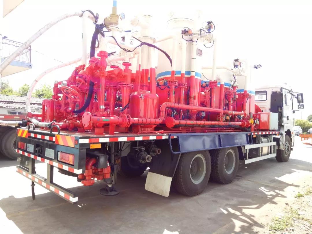 中集宏图研制的这款洗井车 将大幅提升油田环保指数